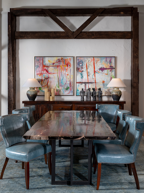 Dining room space