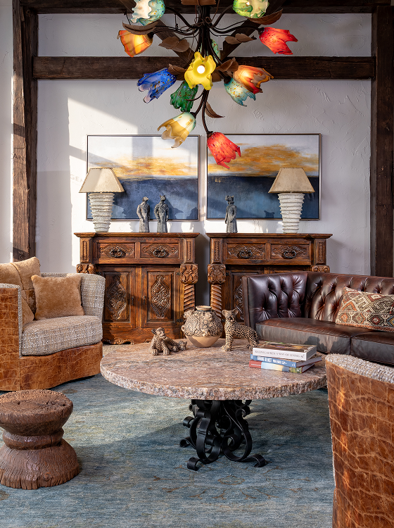 Living room space